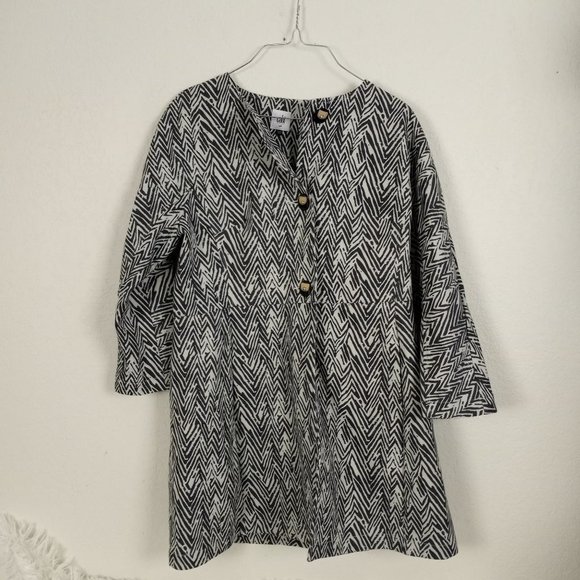 Cabi | Zig Zag Ponte Knit Jacket size Medium style #3034 - Picture 5 of 7